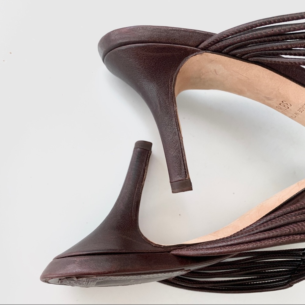 Y2K Christian Dior John Galliano 2007 ‘Samouraï 1947’ Snake Bakelite Sandals - Picture 8 of 15